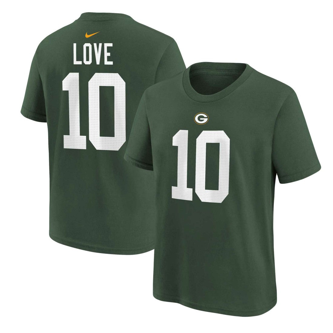 Jordan Love  Preschool Player Name & Number T-Shirt - Green Bay Packers
