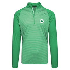 NBA Boston Celtics Levelwear Charter Insignia Core Quarter-Zip Pullover Top