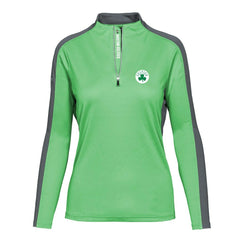 NBA Boston Celtics Levelwear Women's Remi Insignia Core Quarter-Zip Pullover Top