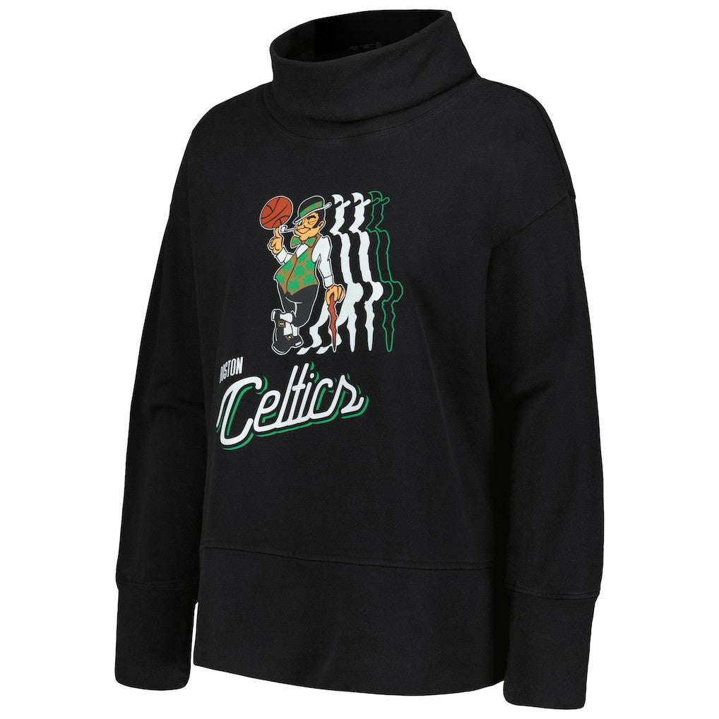 NBA Boston Celtics Levelwear Women's Sunset Pullover Sweatshirt