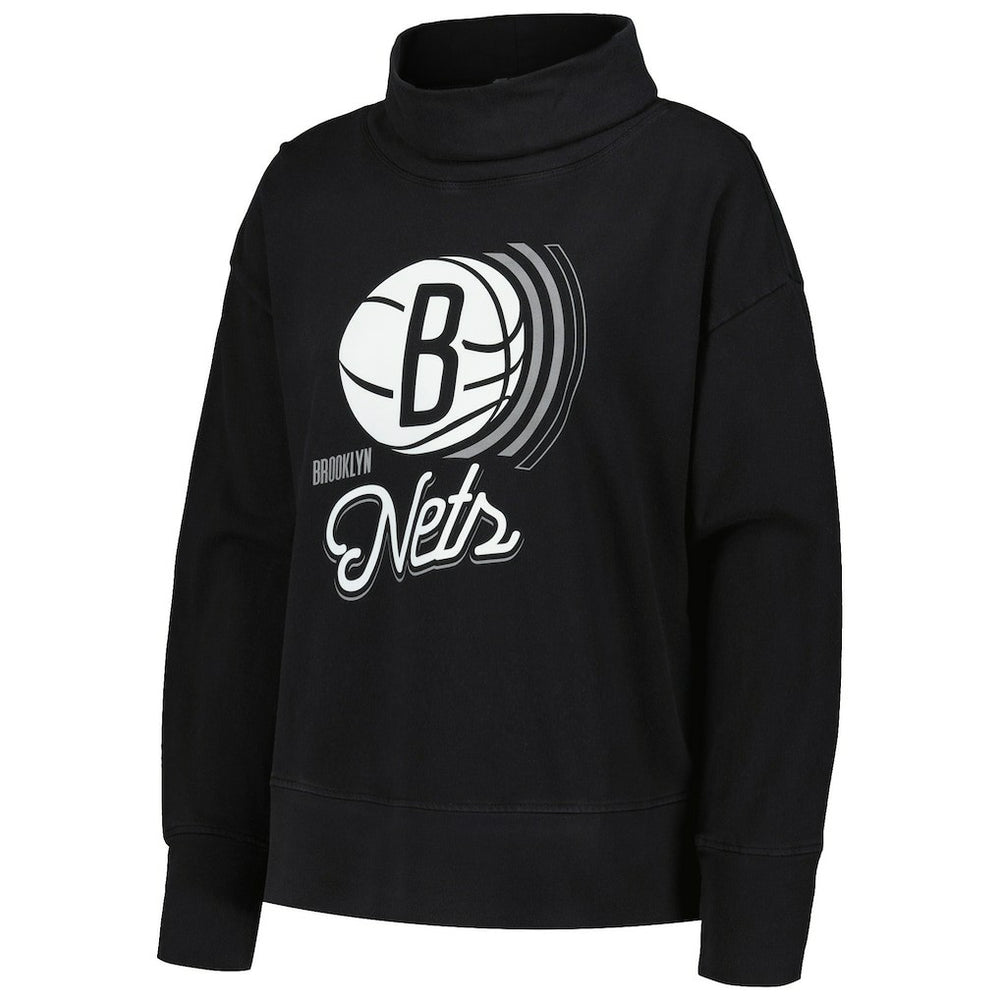 NBA Brooklyn Nets Levelwear Women's Sunset Pullover Sweatshirt
