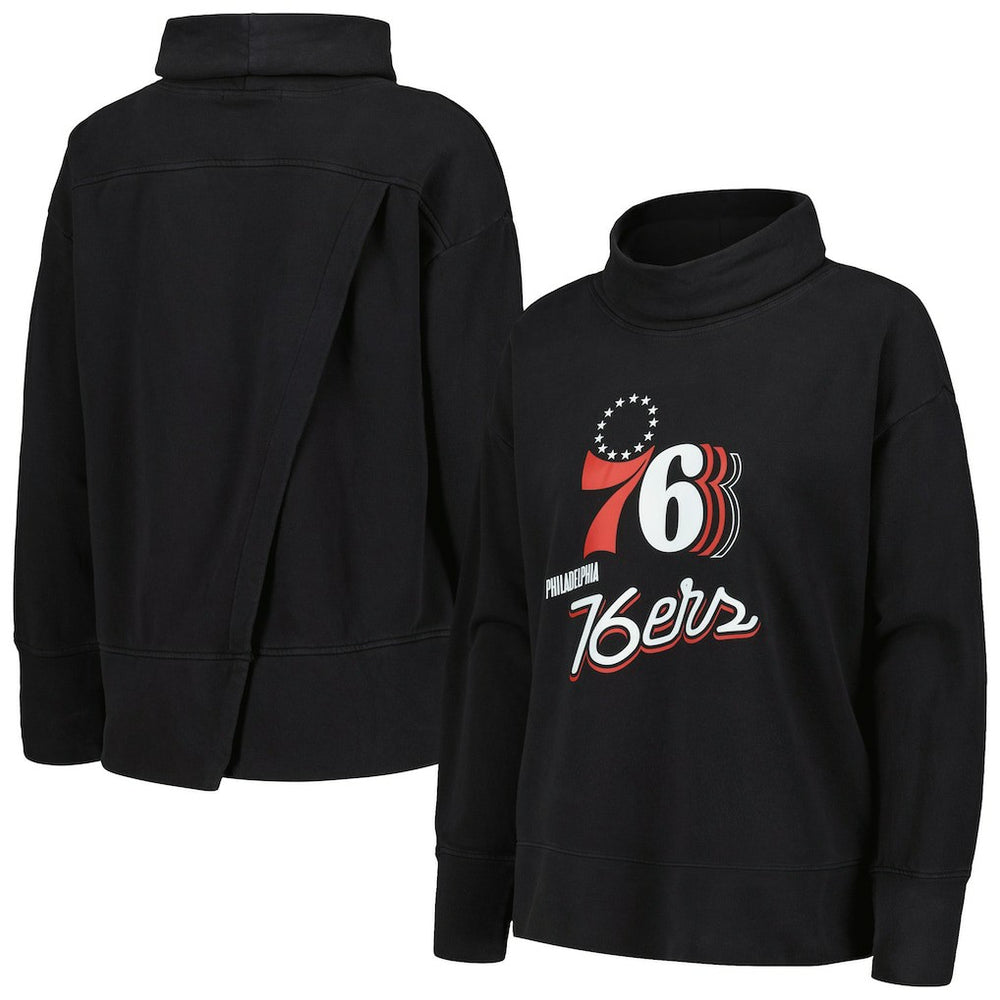 NBA Philadelphia 76ers Levelwear Women's Sunset Pullover Sweatshirt