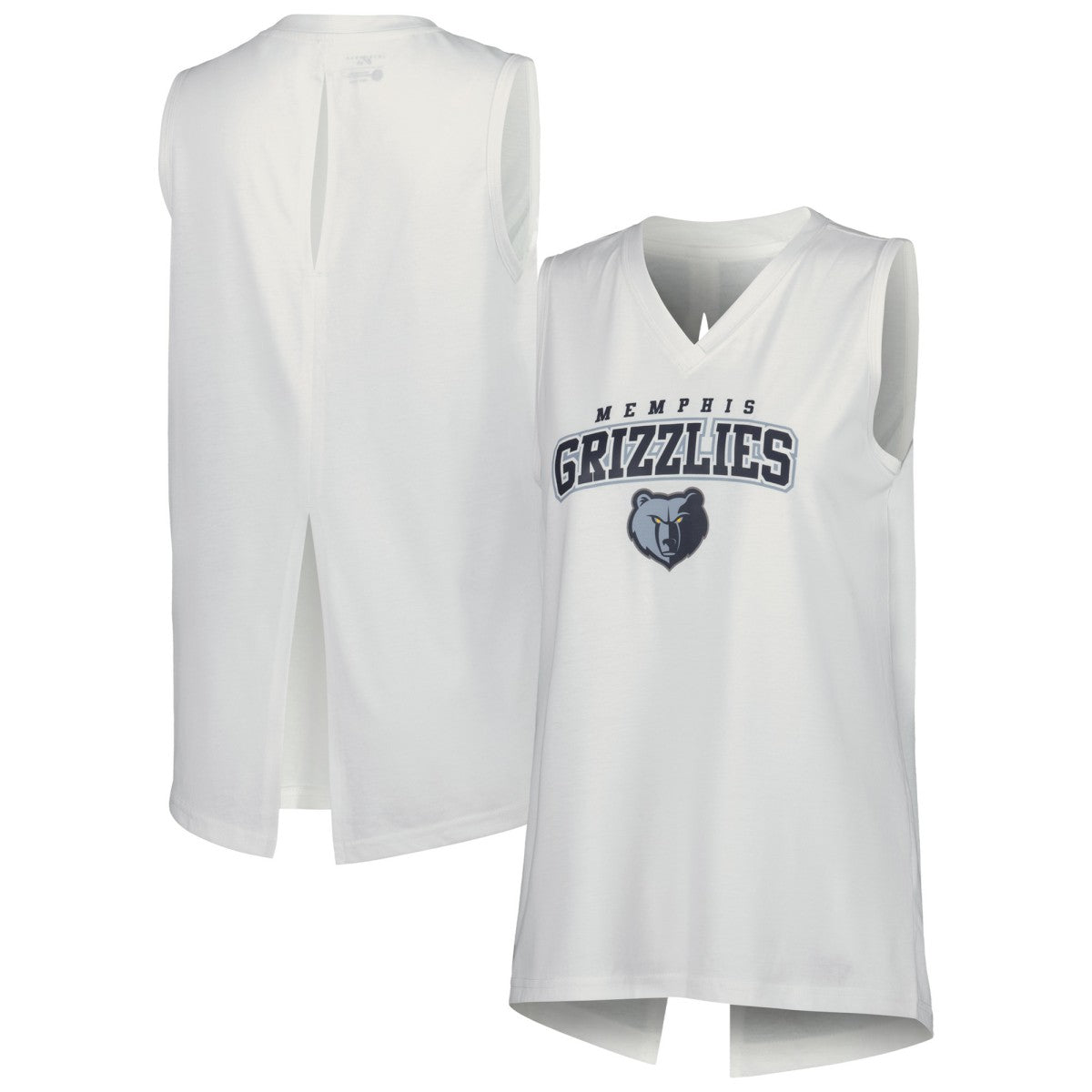 NBA Memphis Grizzlies Levelwear Women's Paisley Peekaboo Tank Top
