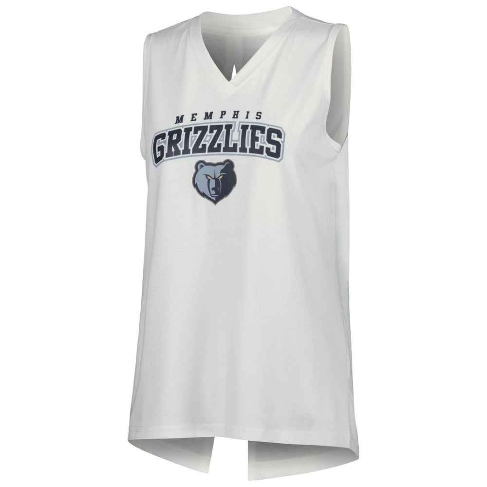 NBA Memphis Grizzlies Levelwear Women's Paisley Peekaboo Tank Top