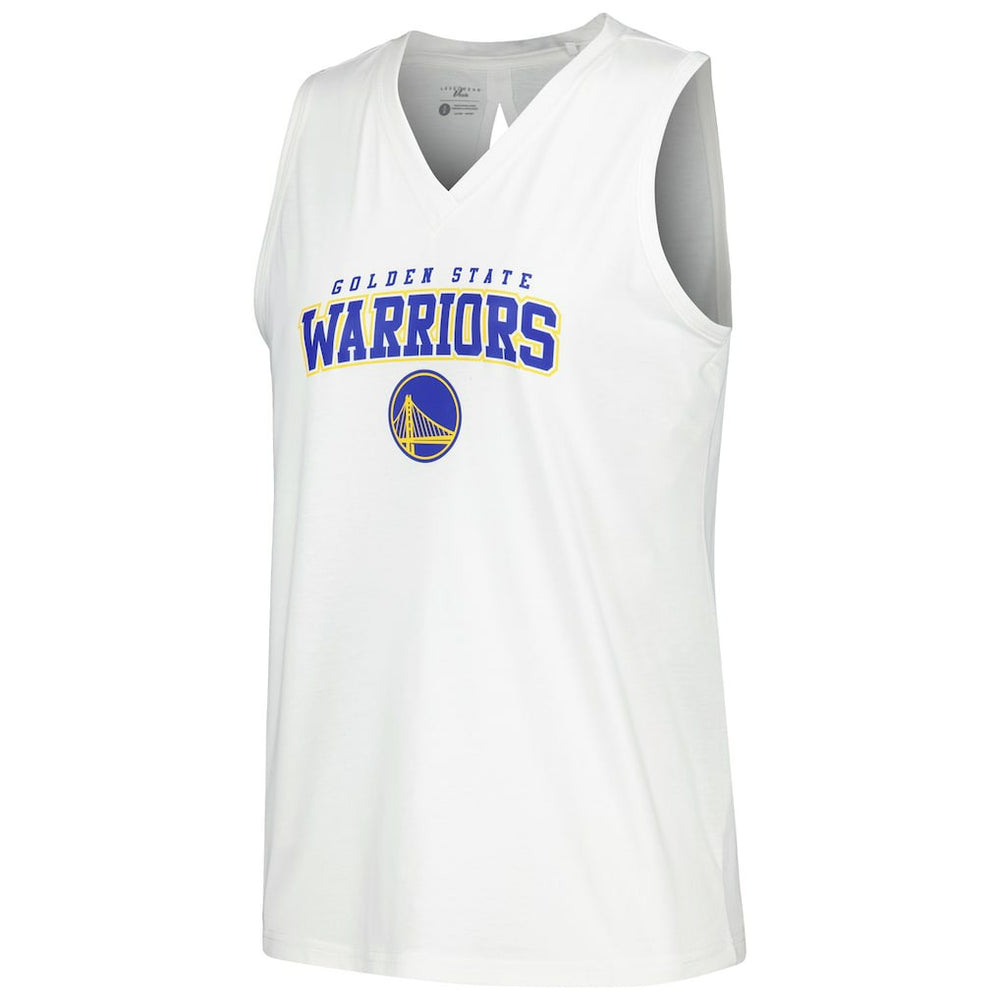NBA Golden State Warriors Levelwear Women's Paisley Peekaboo Tank Top sale