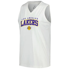 NBA Los Angeles Lakers Levelwear Women's Paisley Peekaboo Tank Top