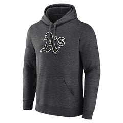 MLB Athletics Personalized Monochrome Name & Number Pullover Hoodie