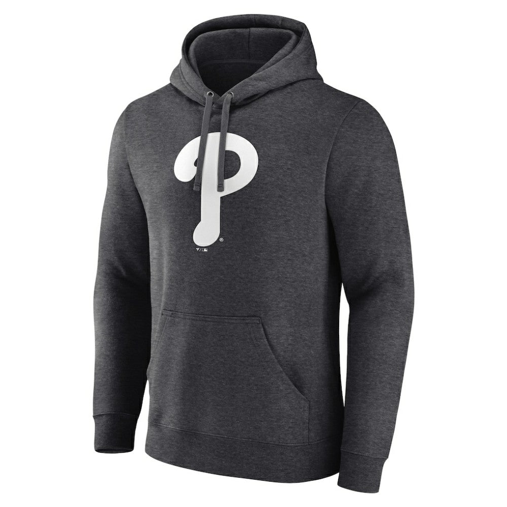 MLB Philadelphia Phillies Personalized Monochrome Name & Number Pullover Hoodie