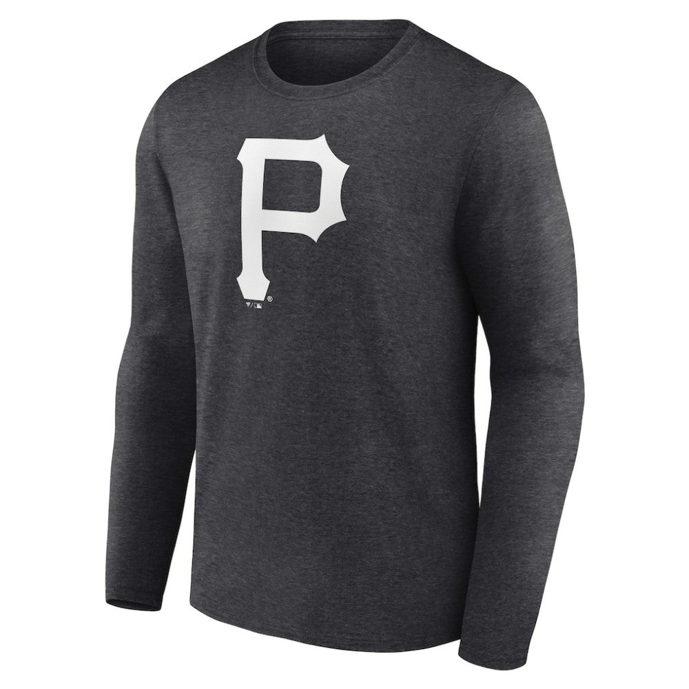 MLB Pittsburgh Pirates Personalized Monochrome Name & Number Long Sleeve T-Shirt