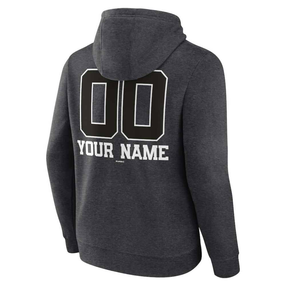 MLB San Diego Padres Personalized Monochrome Name & Number Pullover Hoodie
