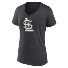 MLB St. Louis Cardinals Women's Personalized Monochrome Name & Number V-Neck T-Shirt