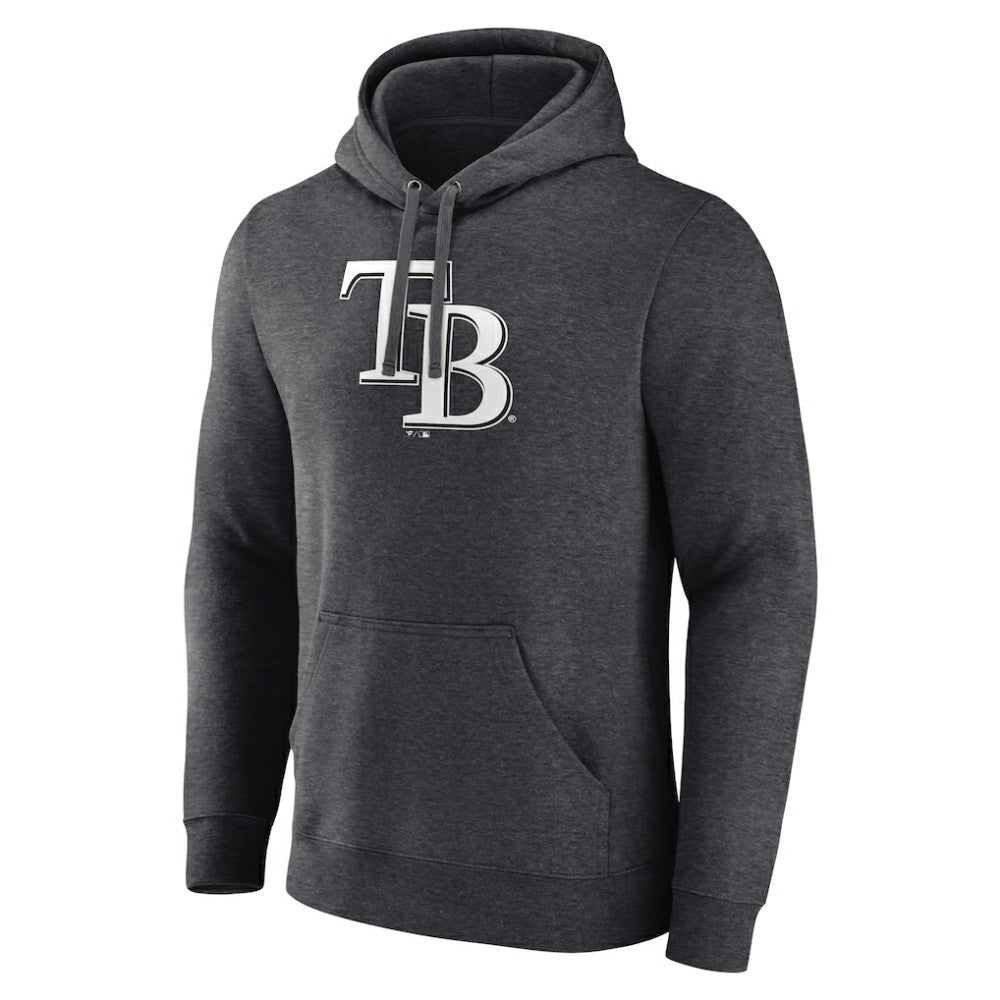 MLB Tampa Bay Rays Personalized Monochrome Name & Number Pullover Hoodie