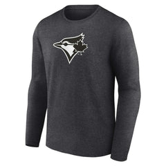 MLB Toronto Blue Jays Personalized Monochrome Name & Number Long Sleeve T-Shirt