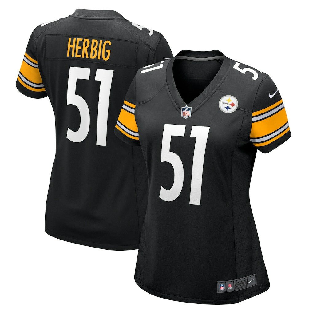 Nick Herbig  Women's Game Jersey - Pittsburgh Steelers