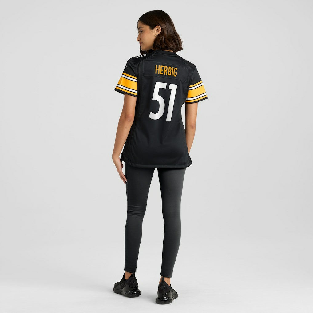 Nick Herbig  Women's Game Jersey - Pittsburgh Steelers