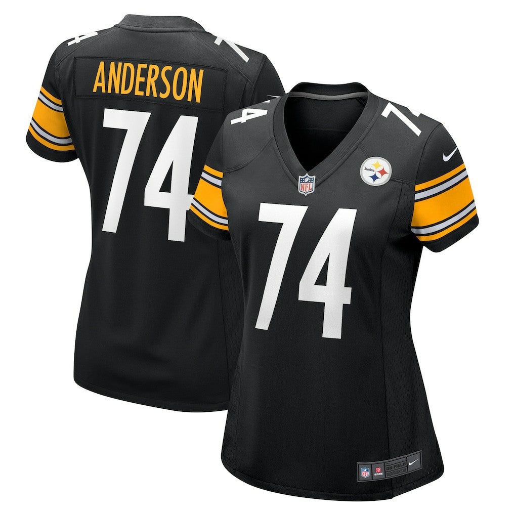 Spencer Anderson  Women's Game Jersey - Pittsburgh Steelers