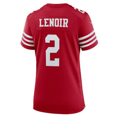 Deommodore Lenoir  Women's Game Jersey - San Francisco 49ers