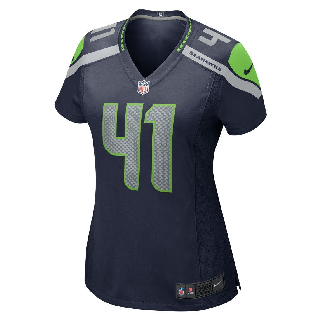 Chris Stoll  Women's Team Game Jersey - Seattle Seahawks