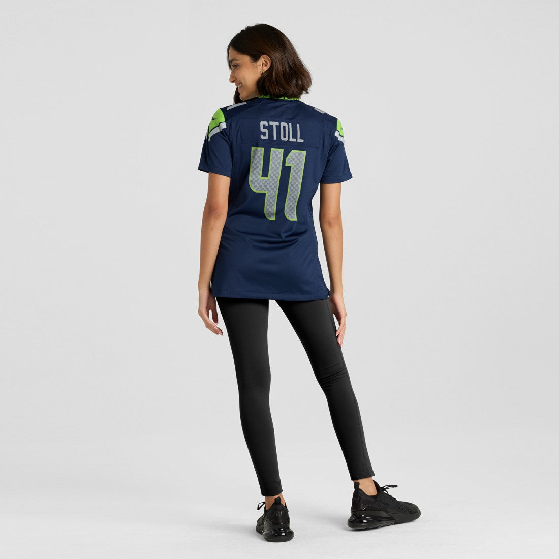 Chris Stoll  Women's Team Game Jersey - Seattle Seahawks