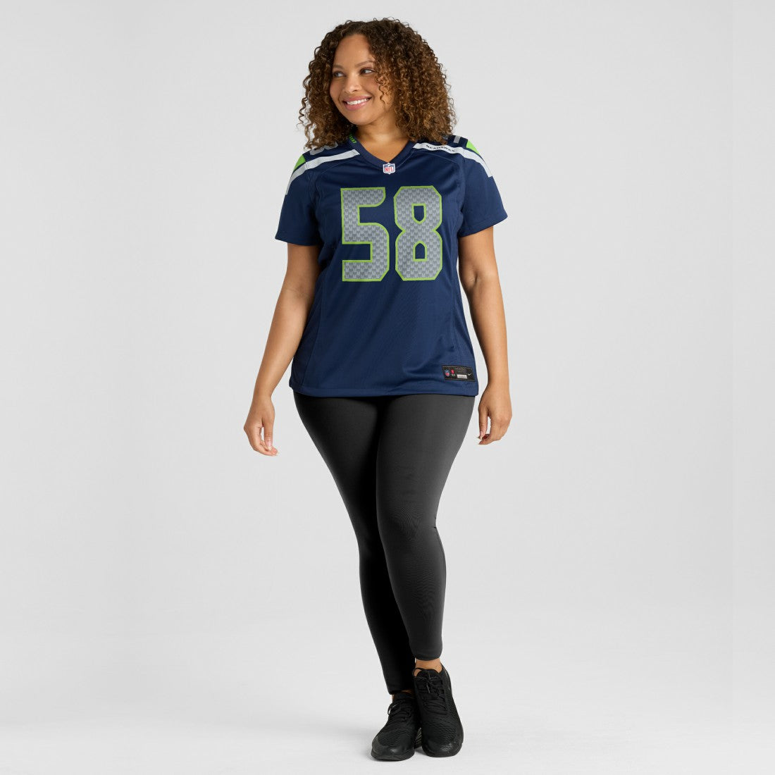 Derick Hall  Women's Team Game Jersey - Seattle Seahawks