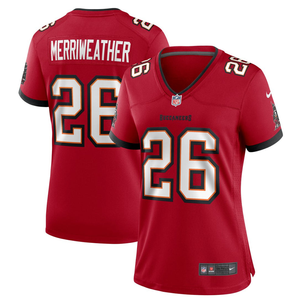 Kaevon Merriweather  Women's Game Jersey - Tampa Bay Buccaneers