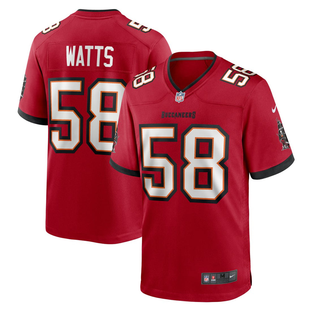 Markees Watts  Game Jersey - Tampa Bay Buccaneers