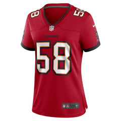 Markees Watts  Women's Game Jersey - Tampa Bay Buccaneers