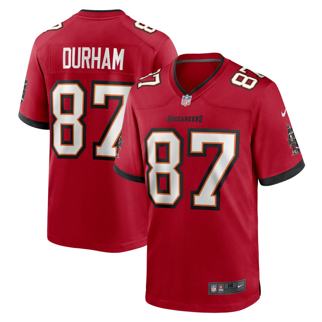 Payne Durham  Game Jersey - Tampa Bay Buccaneers