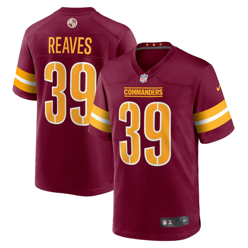 Jeremy Reaves  Game Jersey - Washington Commanders