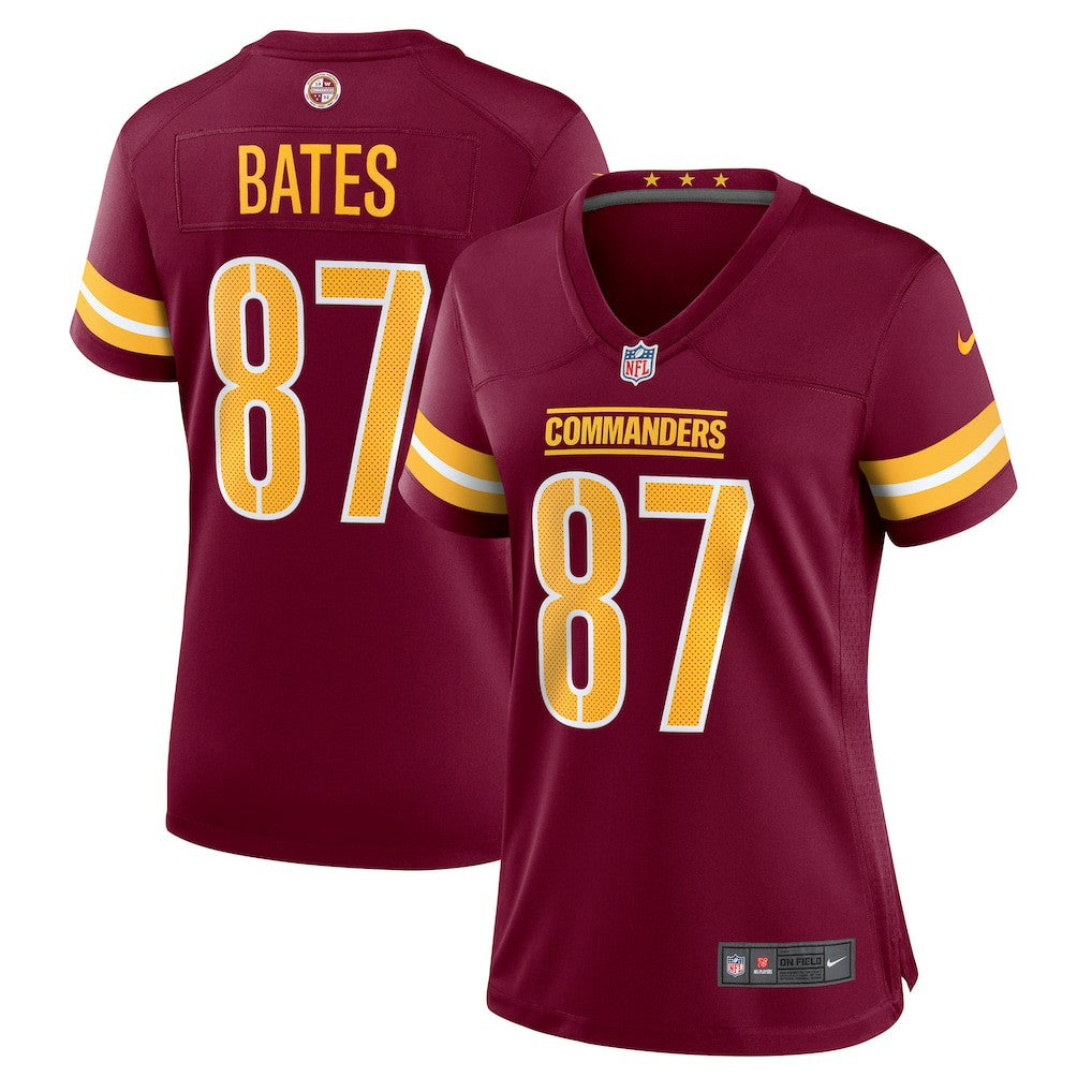 John Bates  Women's Game Jersey - Washington Commanders