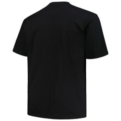 NHL Black Vegas Golden Knights Profile Big & Tall Arch Over Logo T-Shirt
