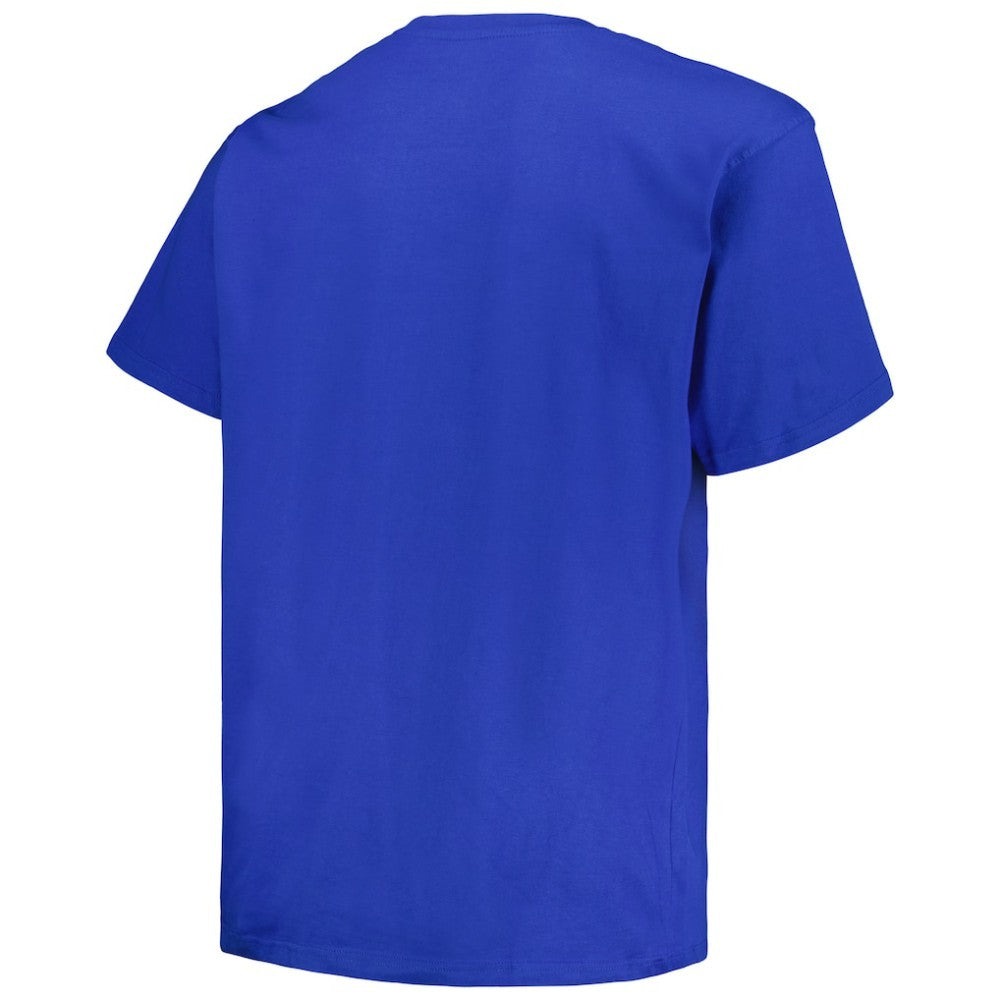 NHL Blue St. Louis Blues Profile Big & Tall Arch Over Logo T-Shirt
