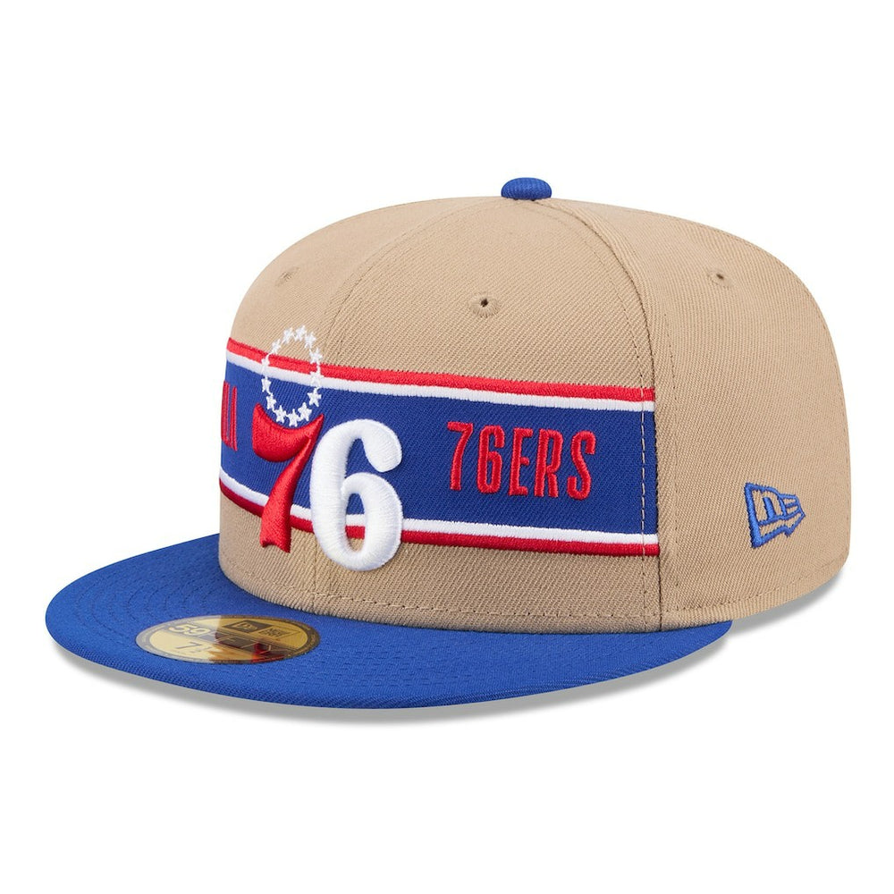 NBA Philadelphia 76ers 2024 NBA Draft 59FIFTY Fitted Hat