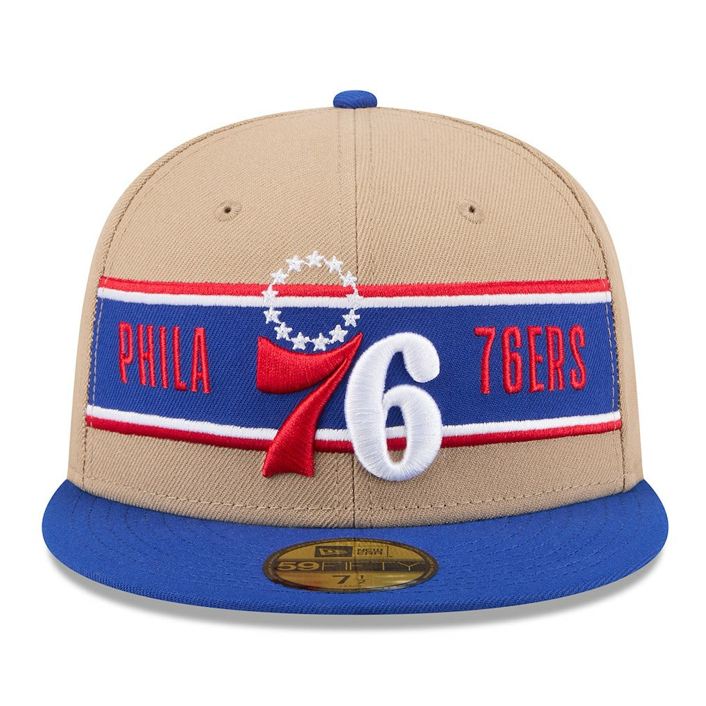 NBA Philadelphia 76ers 2024 NBA Draft 59FIFTY Fitted Hat