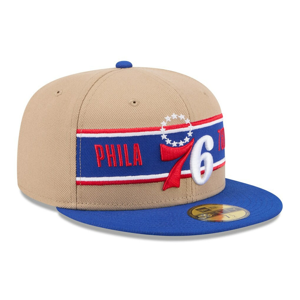 NBA Philadelphia 76ers 2024 NBA Draft 59FIFTY Fitted Hat