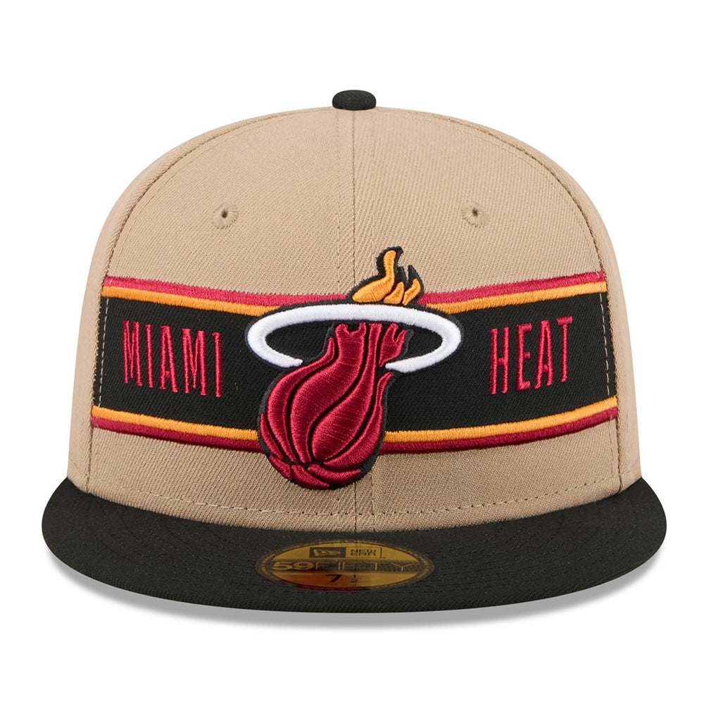NBA Miami Heat 2024 NBA Draft 59FIFTY Fitted Hat