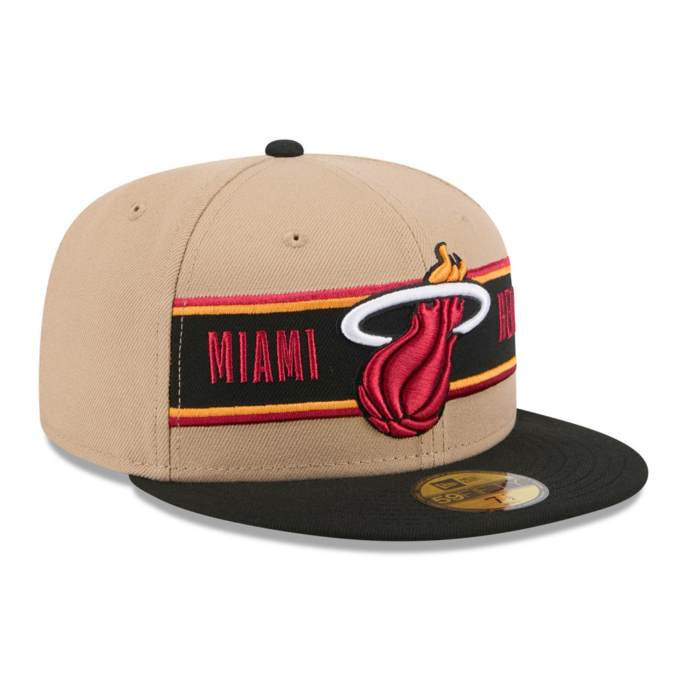 NBA Miami Heat 2024 NBA Draft 59FIFTY Fitted Hat