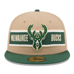 NBA Milwaukee Bucks 2024 NBA Draft 59FIFTY Fitted Hat