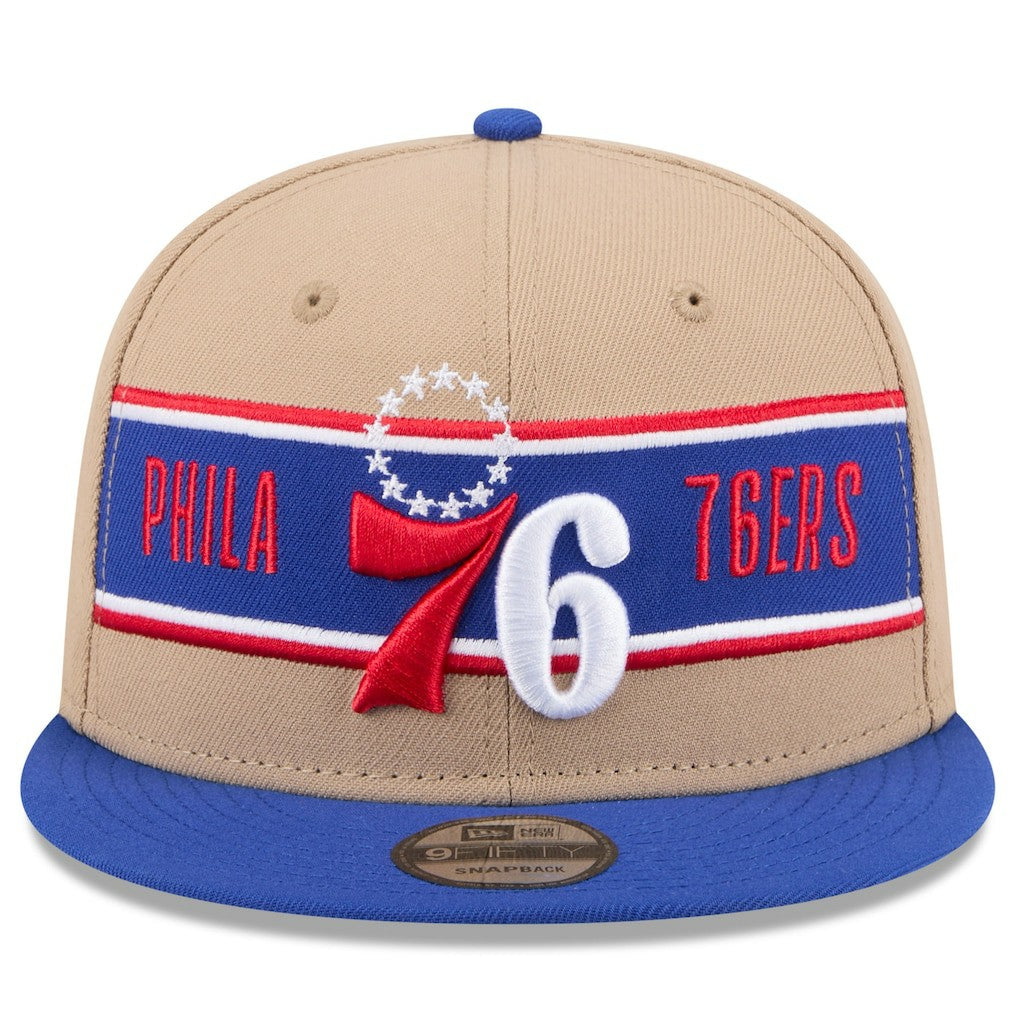 NBA Philadelphia 76ers 2024 NBA Draft 9FIFTY Snapback Hat