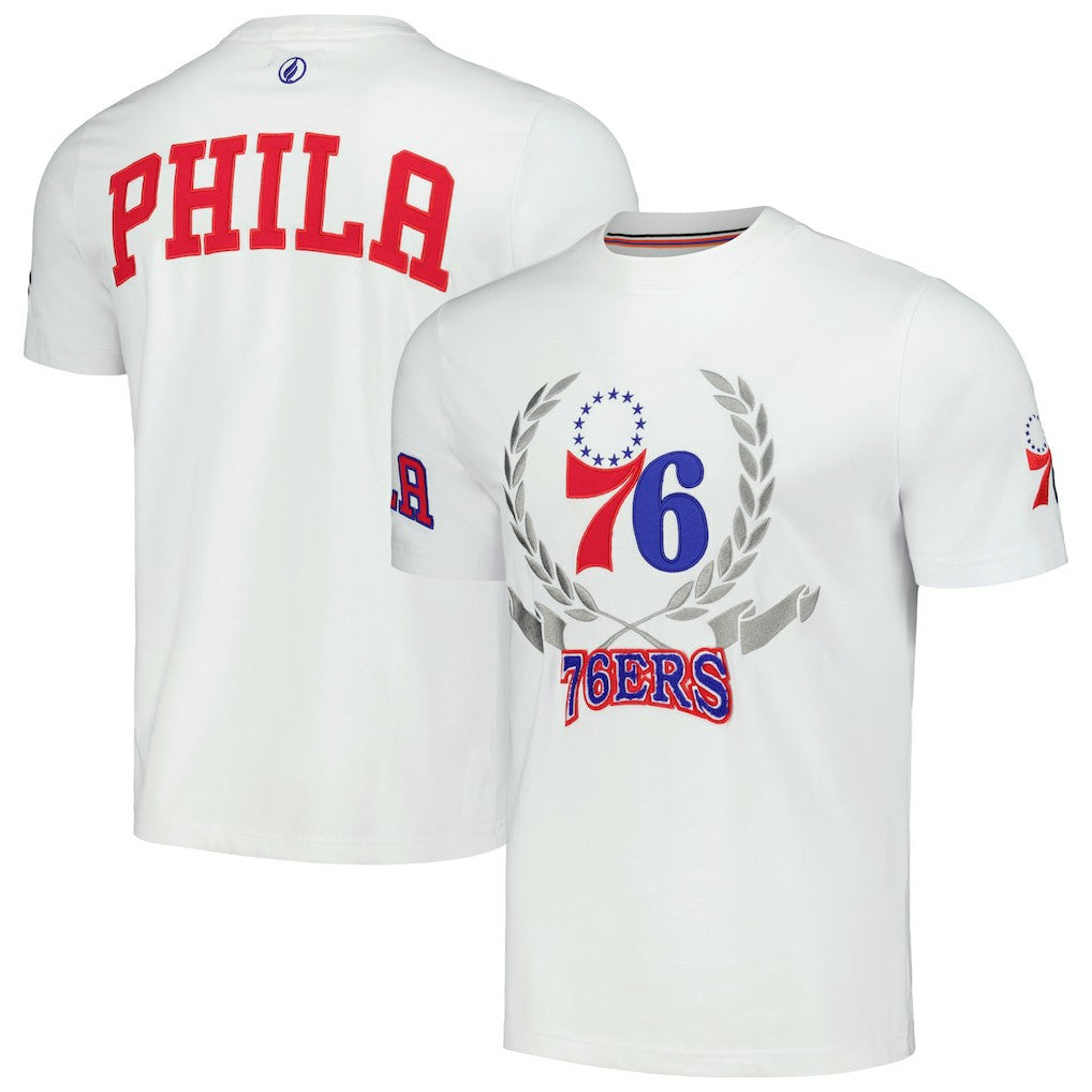 NBA Philadelphia 76ers FISLL Unisex Heritage Crest T-Shirt
