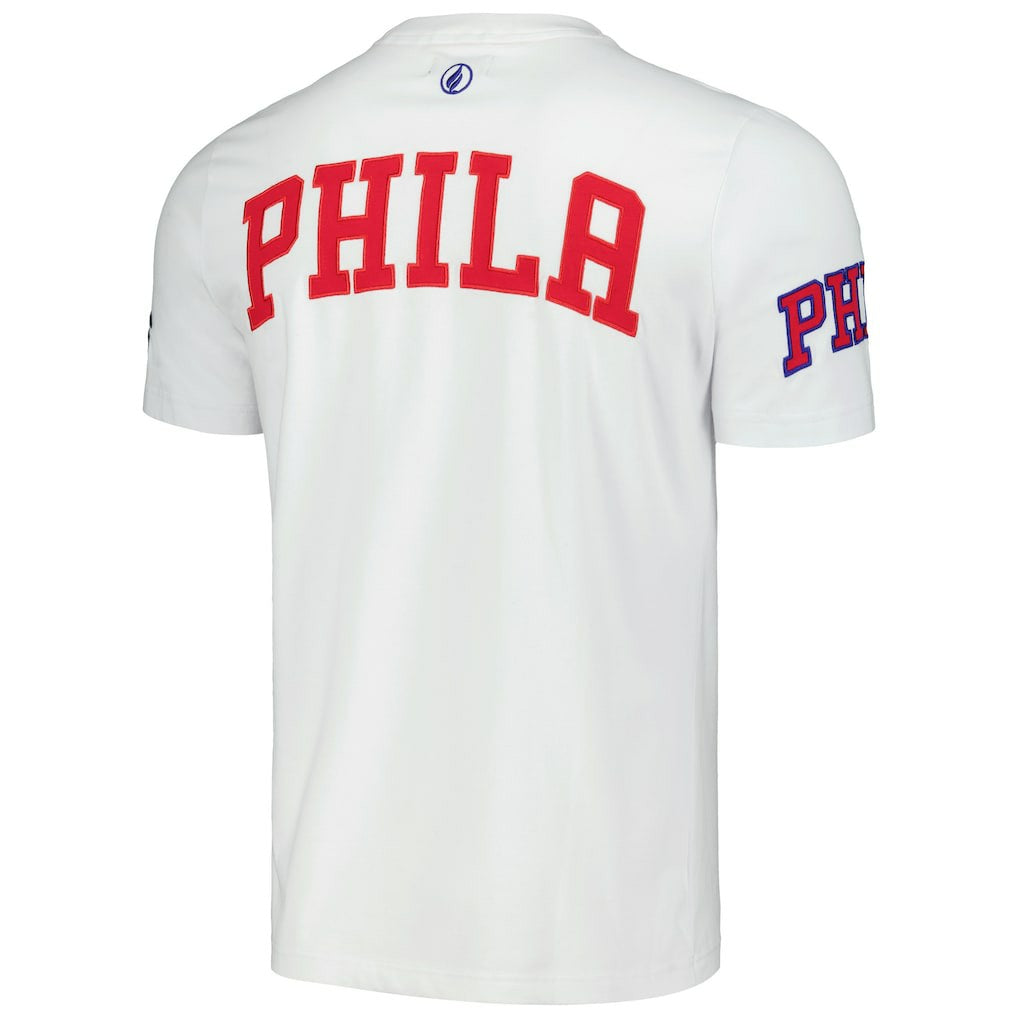 NBA Philadelphia 76ers FISLL Unisex Heritage Crest T-Shirt