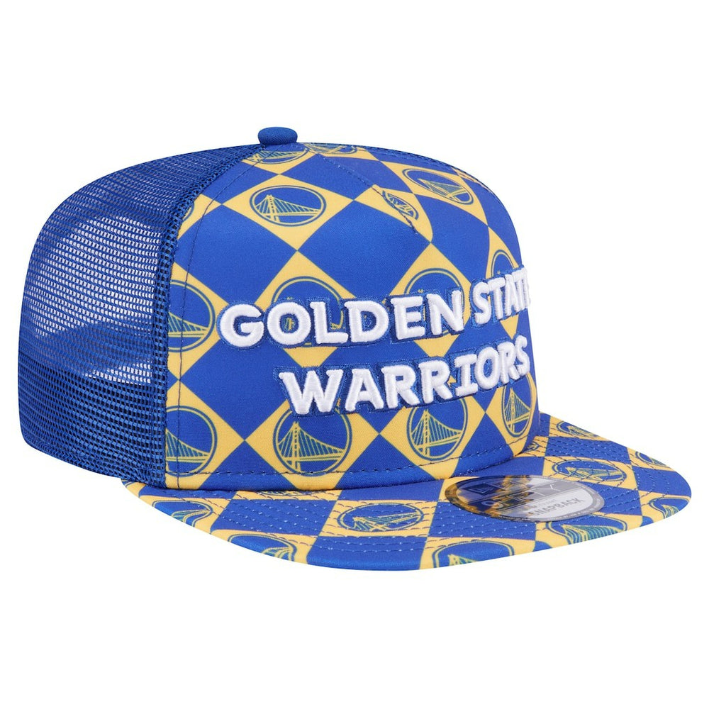 NBA Golden State Warriors Seeing Diamonds A-Frame Trucker 9FIFTY Snapback Hat sale