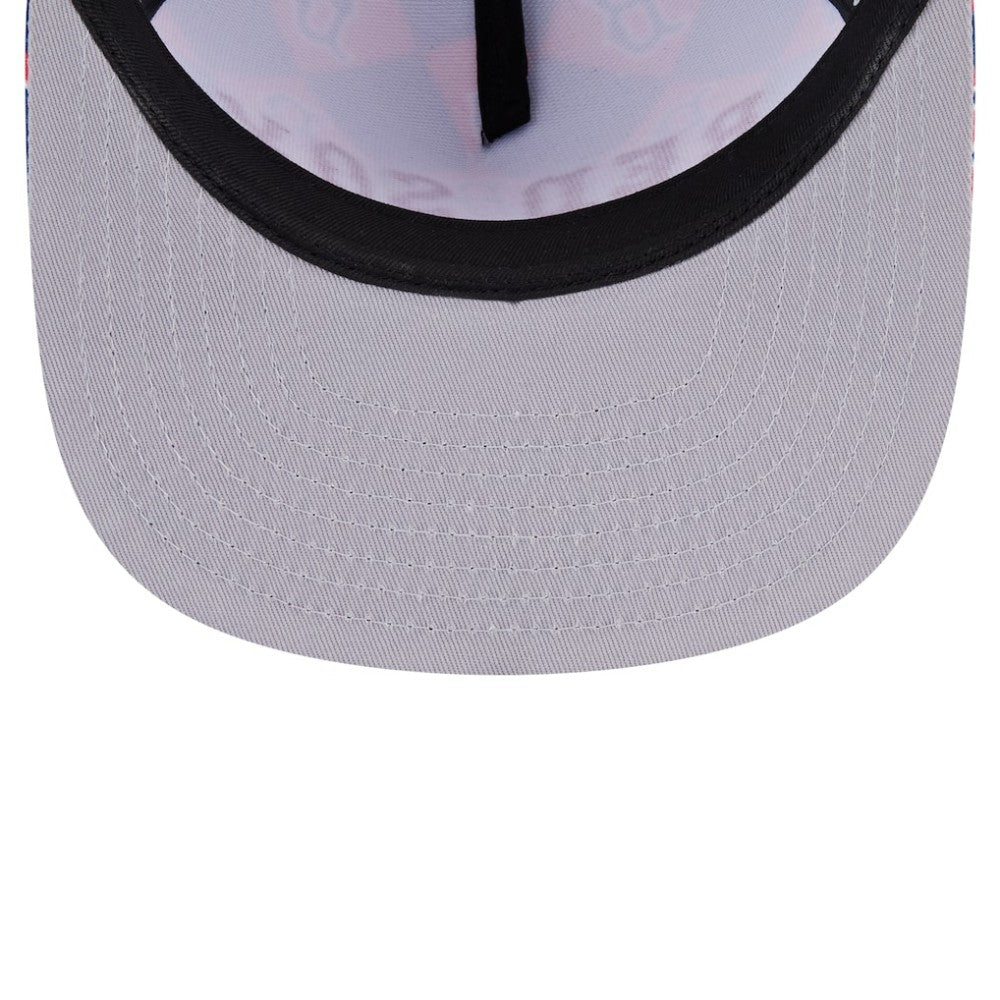 MLB Boston Red Sox New Era Seeing Diamonds A-Frame Trucker 9FIFTY Snapback Hat