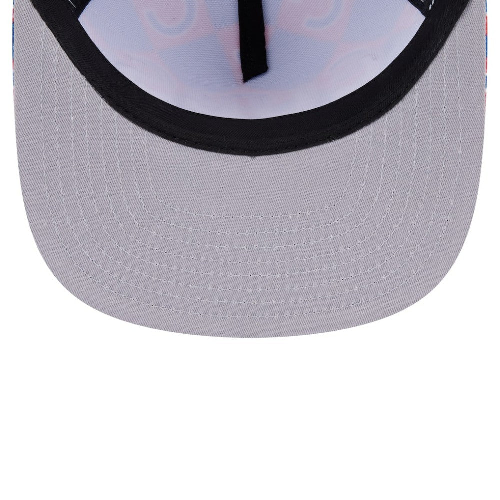 MLB Chicago Cubs New Era Seeing Diamonds A-Frame Trucker 9FIFTY Snapback Hat