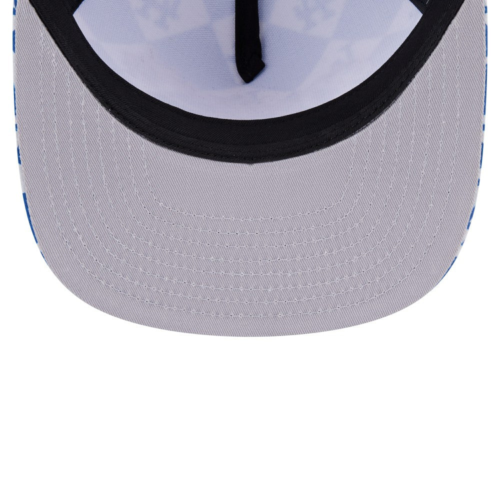 MLB Los Angeles Dodgers New Era Seeing Diamonds A-Frame Trucker 9FIFTY Snapback Hat