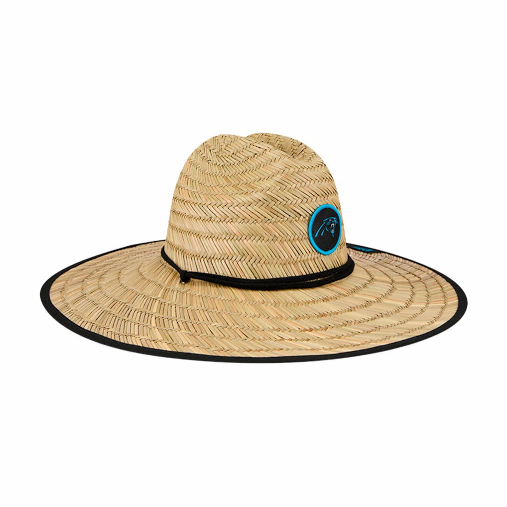 NFL Training Camp Straw Lifeguard Hat - Carolina Panthers