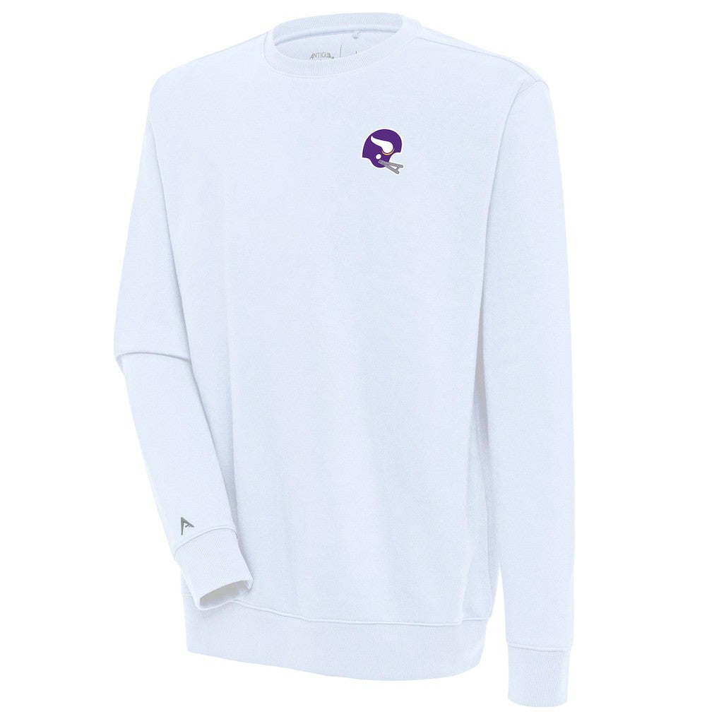 Antigua Victory Crewneck Pullover Sweatshirt - Minnesota Vikings