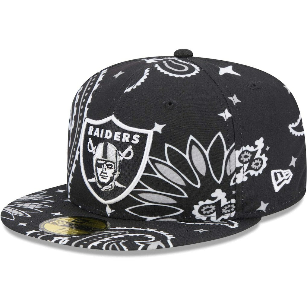 Paisley 59FIFTY Fitted Hat - Las Vegas Raiders