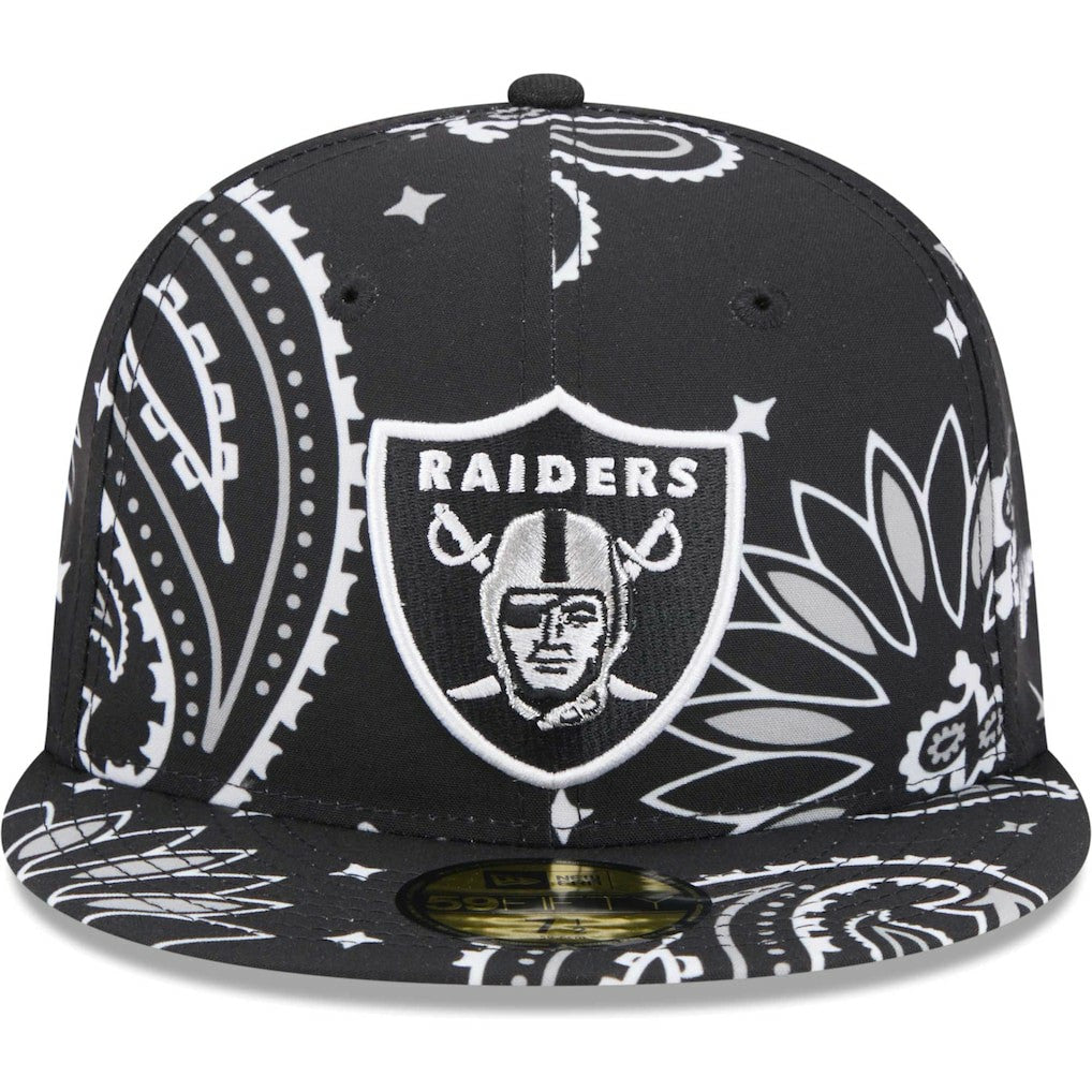 Paisley 59FIFTY Fitted Hat - Las Vegas Raiders