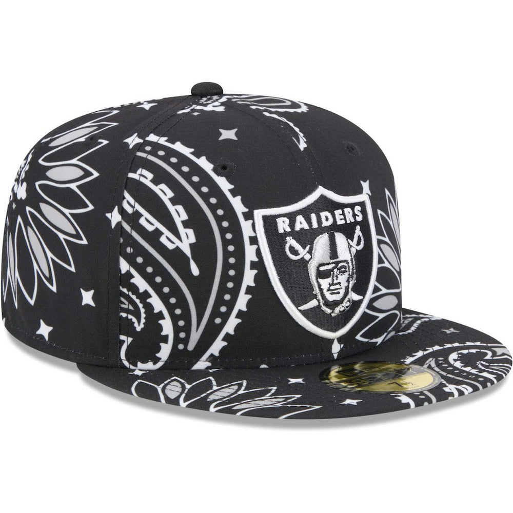 Paisley 59FIFTY Fitted Hat - Las Vegas Raiders